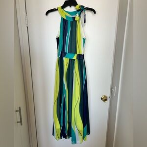 Multicolor Striped Dress - Great for Weddings!